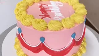 Satisfying Cake Decoration
