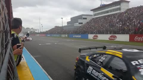Car racing video
