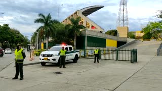 Más de 300 Policías están vigilando Bucaramanga y el área por el partido ante Nacional