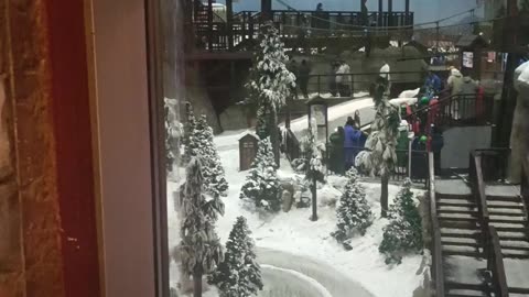 Dubai snowfall