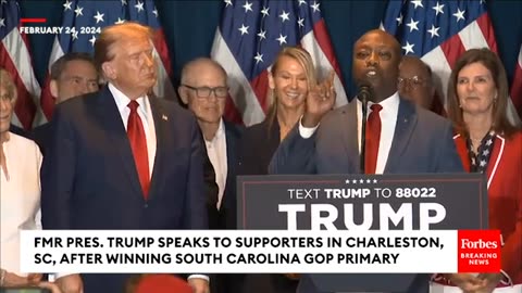 BREAKING NEWS: Trump Delivers Remarks After Defeating Nikki Haley In South Carolina GOP Primary