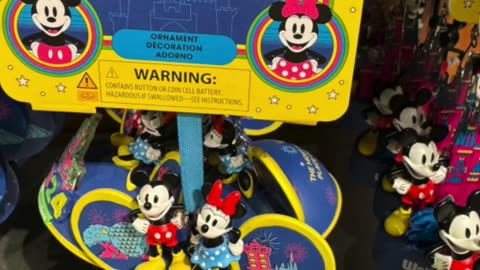 Disney Parks 2024 Mickey and Minnie Mouse Ears Hat Ornament #shorts