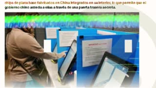 Surge evidencia de que las máquinas de votación de U.S. están controladas por el gobierno chino