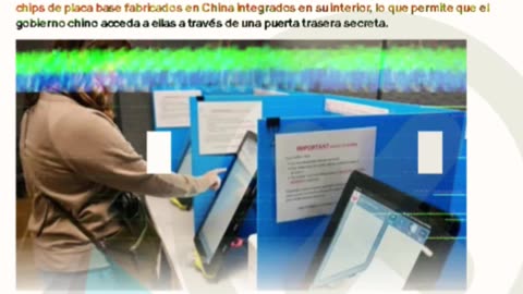 Surge evidencia de que las máquinas de votación de U.S. están controladas por el gobierno chino