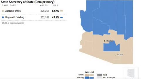 Adrian Fontes part 1 zoomed Arizona Aug 2nd 2022 gop gov primary vote reduction election fraud crime