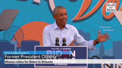 Obama rallies for Biden in Orlando