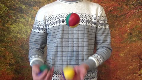 Person Juggling Balls