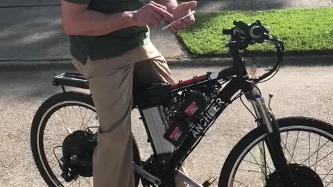 Homemade Electric Bike Has Impressive Power