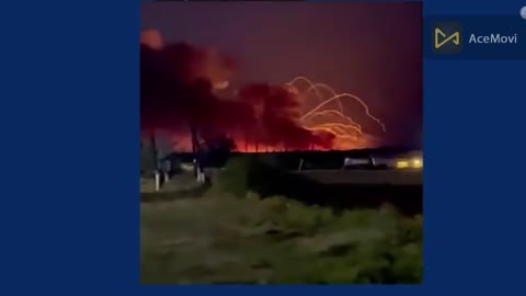 Russia: huge fire at ammunition depot near border with Ukraine