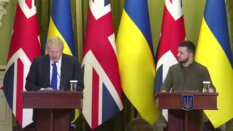 Statements by President Volodymyr Zelensky and Prime Minister of the United Kingdom Boris Johnson
