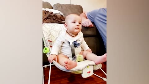 Funny Startled Babies Will Make You Laugh | Baby Reactions Video