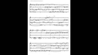 J.S. Bach - Well-Tempered Clavier: Part 2 - Fugue 10 (Trombone Quartet)