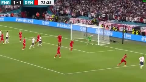 England vs Denmark highlights semifinal