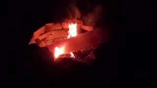 This is a camp fire.