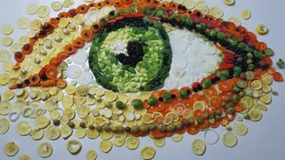 Eye Veggie Art