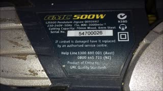 GMC 500W Jig Saw