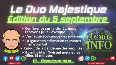 Le Duo Majestique du 5 septembre 2023