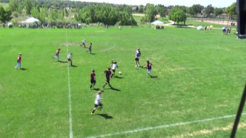 8/27/22 9v9 Scrimmage against 2012 Boys White, First half Part A