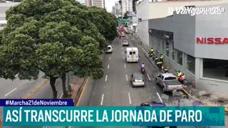 Así transcurre la jornada del paro en Bucaramanga