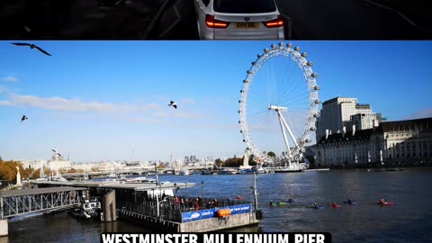 Westminster Millennium Pier & London Eye, London City