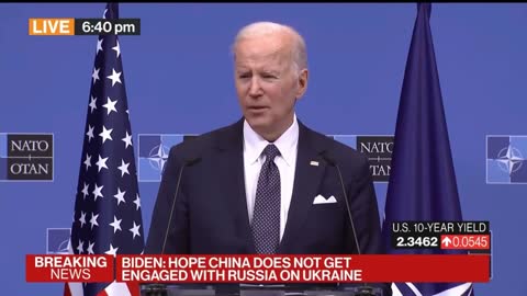 Biden Can't Help But Tell Us What's Coming