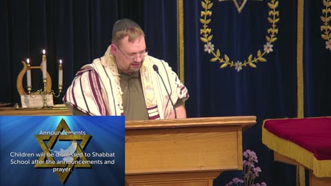 1 Adar I 5784 2/9/24 - Erev Shabbat Service - What You See Is What You Get by Rabbi Burt Yellin