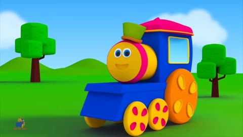 Numbers Song Kids Learn to Count 1 to 10 Bob the Train Learning Videos for Children