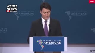 Trudeau: "Authoritarianism Is on the Rise"