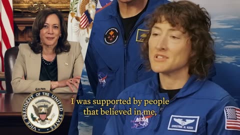 Space Conversations: Kamala Harris with Astronaut Pioneers #nasa