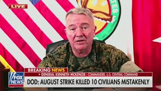 Gen. McKenzie on August’s drone strike in Afghanistan