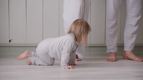 ADORABLE BABY arguing with Her Mom and Dad 🧡