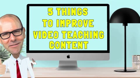 How to create online video teaching content