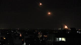50 rondas de bombardeos israelíes en 40 minutos en masiva ofensiva sobre Gaz