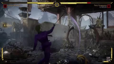 Mortal Kombat 11 - Scorpion Vs The Joker (Very Hard)