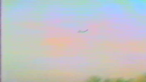 C-141s landing at Gray Army Air base in 1981