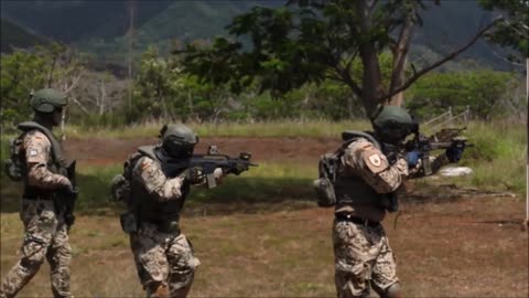 U.S. Army, Japanese, German SOF conduct Live-Fire Training - RIMPAC 2022