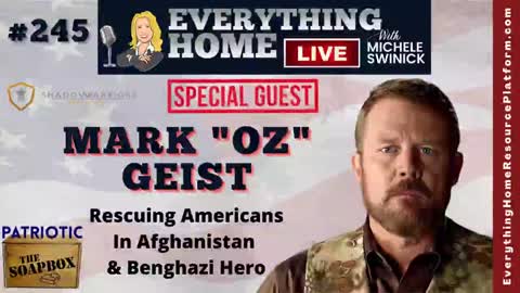 MARK "OZ" GEIST | Benghazi Hero - Afghanistan Isn't A Failure...It's Their Plan! He's Now Rescuing Americans Held Hostage Behind Taliban Enemy Lines Because Our Government CHOSE To Abandon Them!
