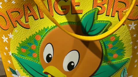 Disney Parks Loungefly Florida Orange Bird Tote Bag #shorts