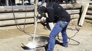 Does the World's Largest Stinger WORK? 🤯 #welding