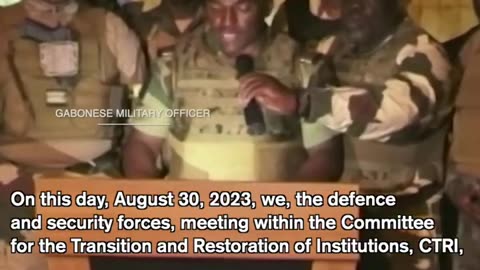 Gabon Coup Outburst