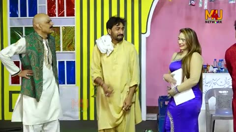 Amjad Rana and Ayan Akhter | Zafar Irshad | Stage Drama | Nachay Sara Lahore