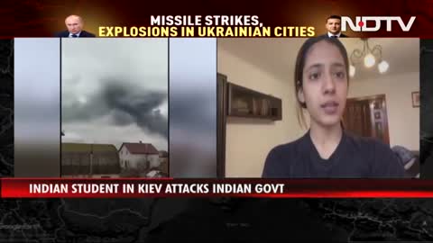 Russia Attacks Ukraine | "Lives Matter More Than Money": Student Stuck In Ukr...