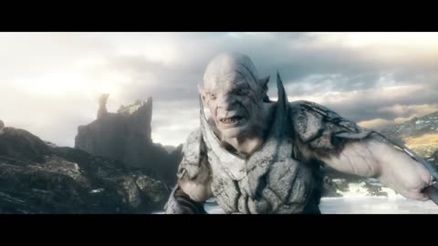 Thorin vs Azog final scene