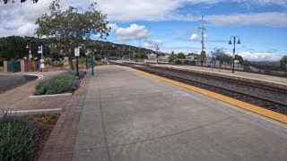 Amtrak Train #6 California Zephyr in Martinez Ca 9/2/23