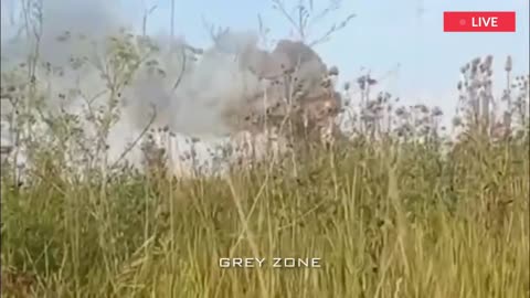 Land mine Destroys Russian Truck Carrying 200 TM-62 AT mines