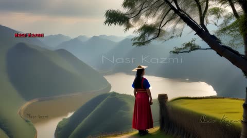 Relaxing Music & video 0003 | A Shepherd Girl | Nasr Kazmi