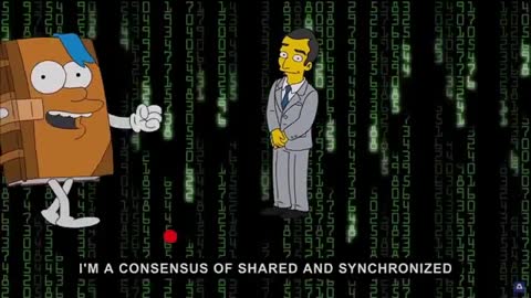 Simpsons talk about Cryptocurrency