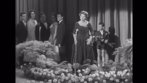 🔴 1956 Eurovision Song Contest from Lugano/Switzerland - Reconstruction with photos & film footage
