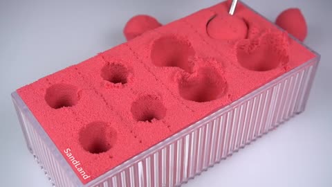 Very Satisfying and Relaxing Kinetic Sand