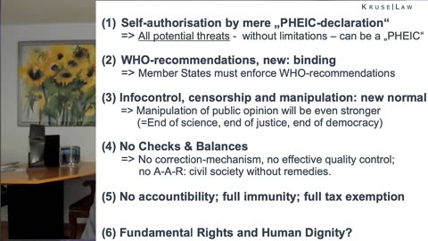 WHO Pandemic Treaty & International Health Regulations = FASCHISM